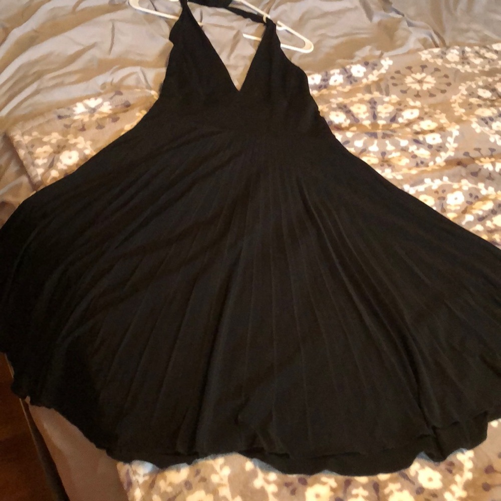Black halter  dress